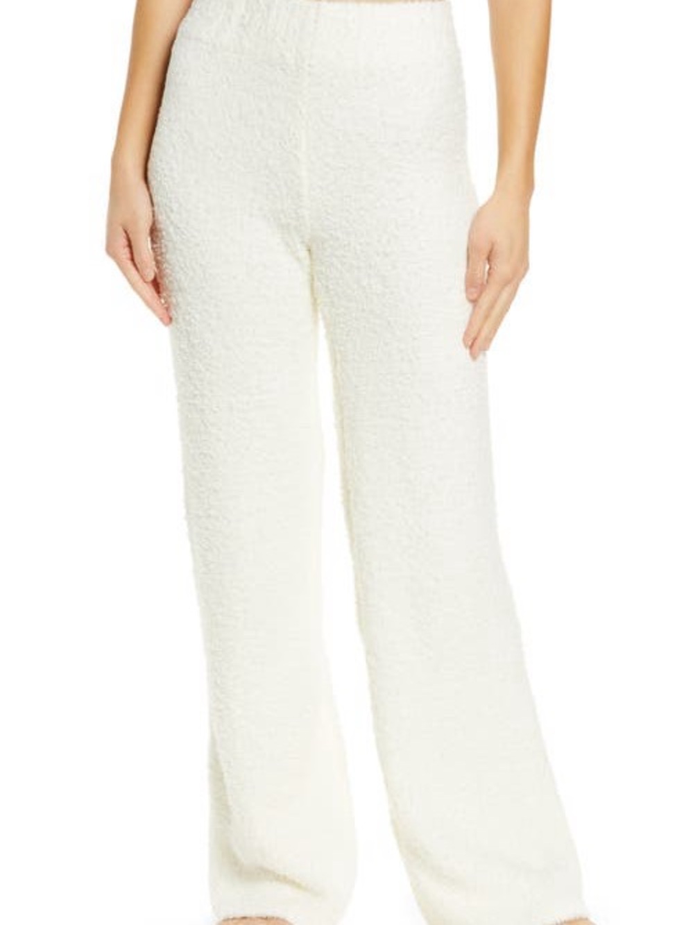 SKIMS Cozy Knit Lounge Pants in Bone